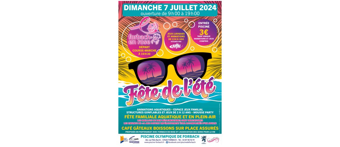 Fête de l'été le dimanche 7 juillet